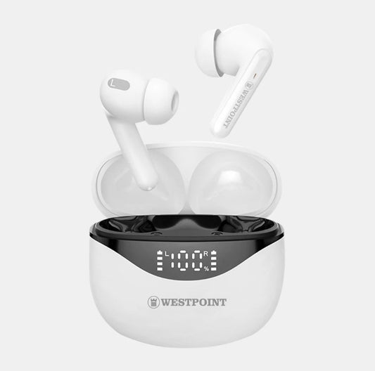 Westpoint Earbud Wp-110 White | Premium Sound & Style